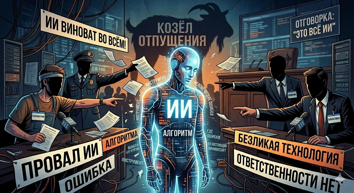 Искусственный интеллект: цифровой «козёл отпущения» новой эпохи