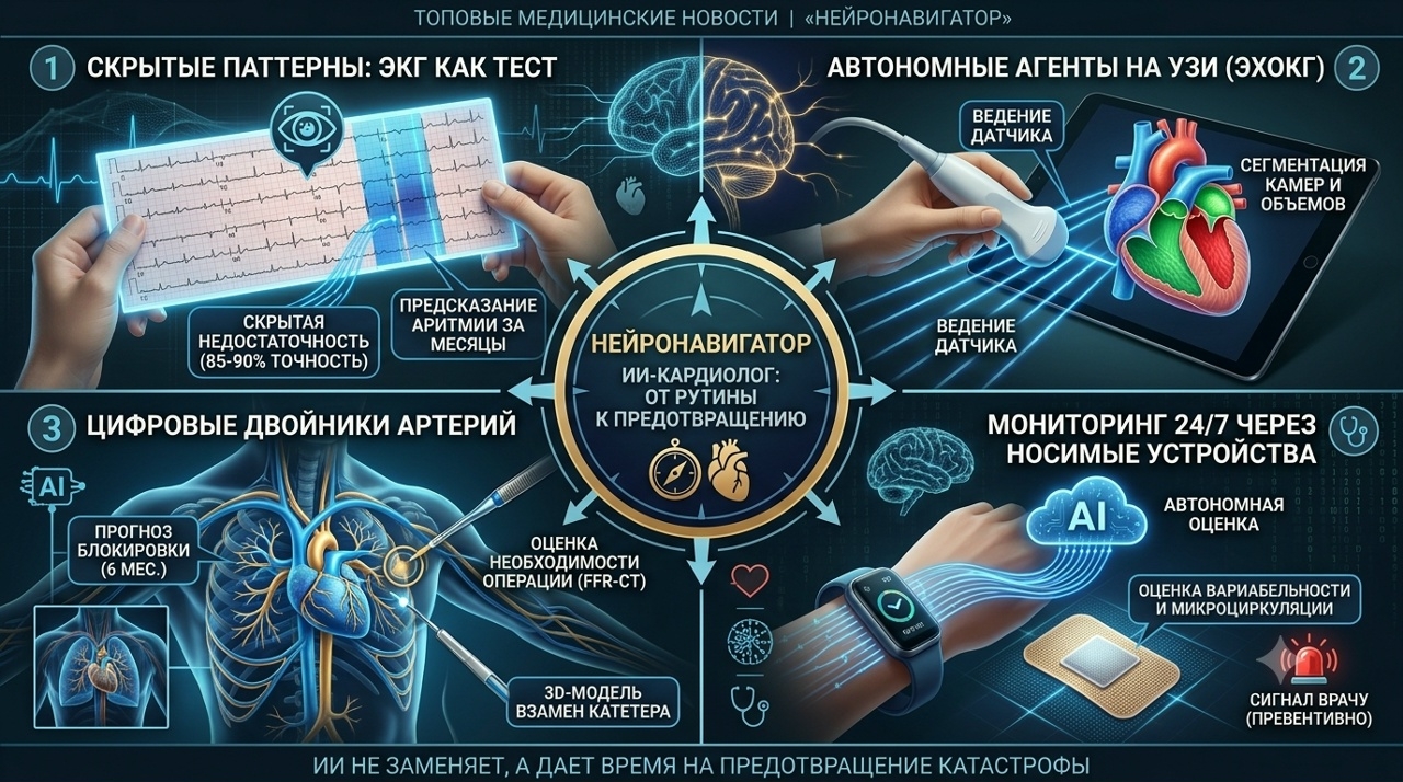 ИИ учится видеть инфаркты